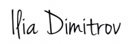 Signature of Ilia Dimitrov, Owner