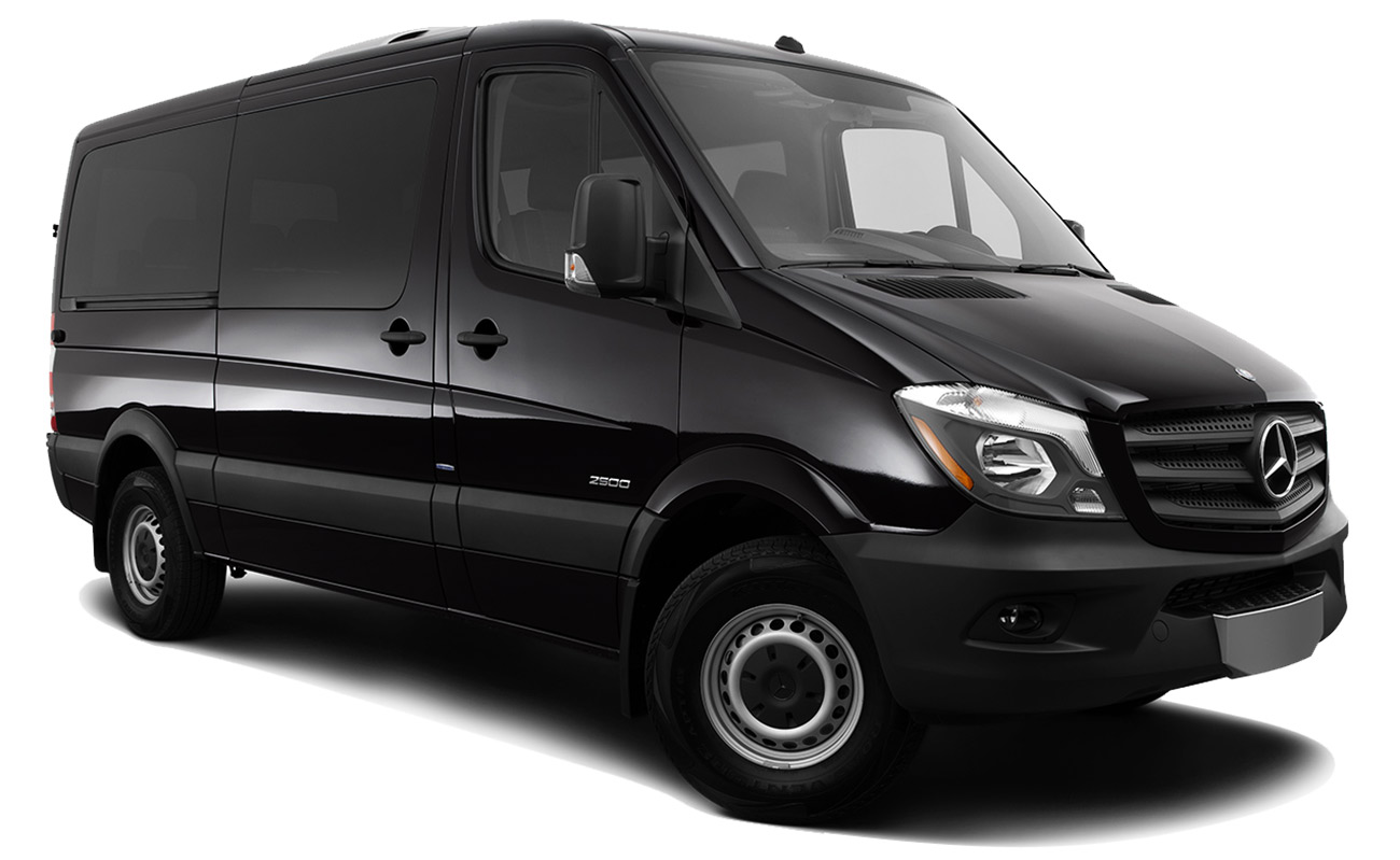 Mercedes-Benz Sprinter van – seats 11 to 14 passengers